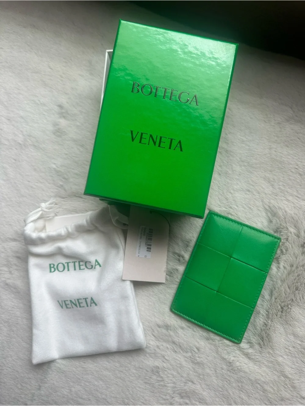 bottega green card holder
